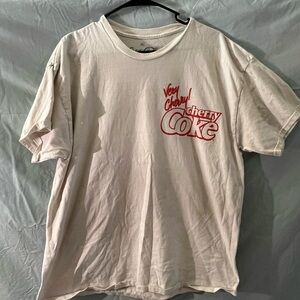 Coca Cola Cherry Coke Cream Tee